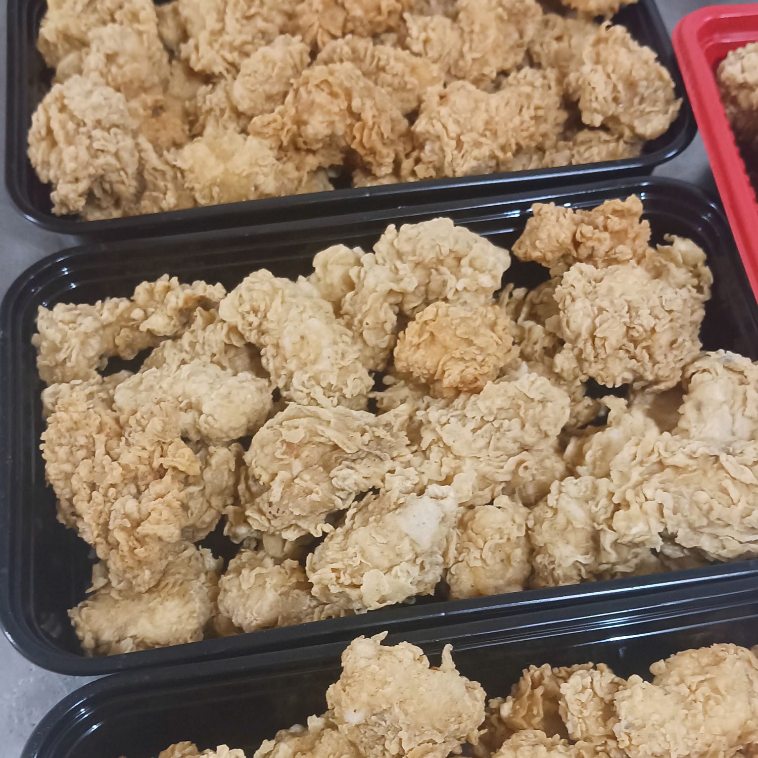 (CNF) Real Chicken Breast Nuggets Family Tray  27 to 33 pcs