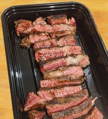 (GAS) Grilled Aged USDA Angus Steak