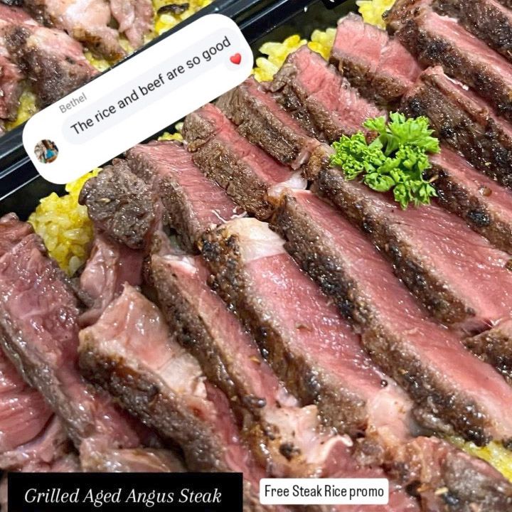 (GAS) Grilled Aged Angus Steak