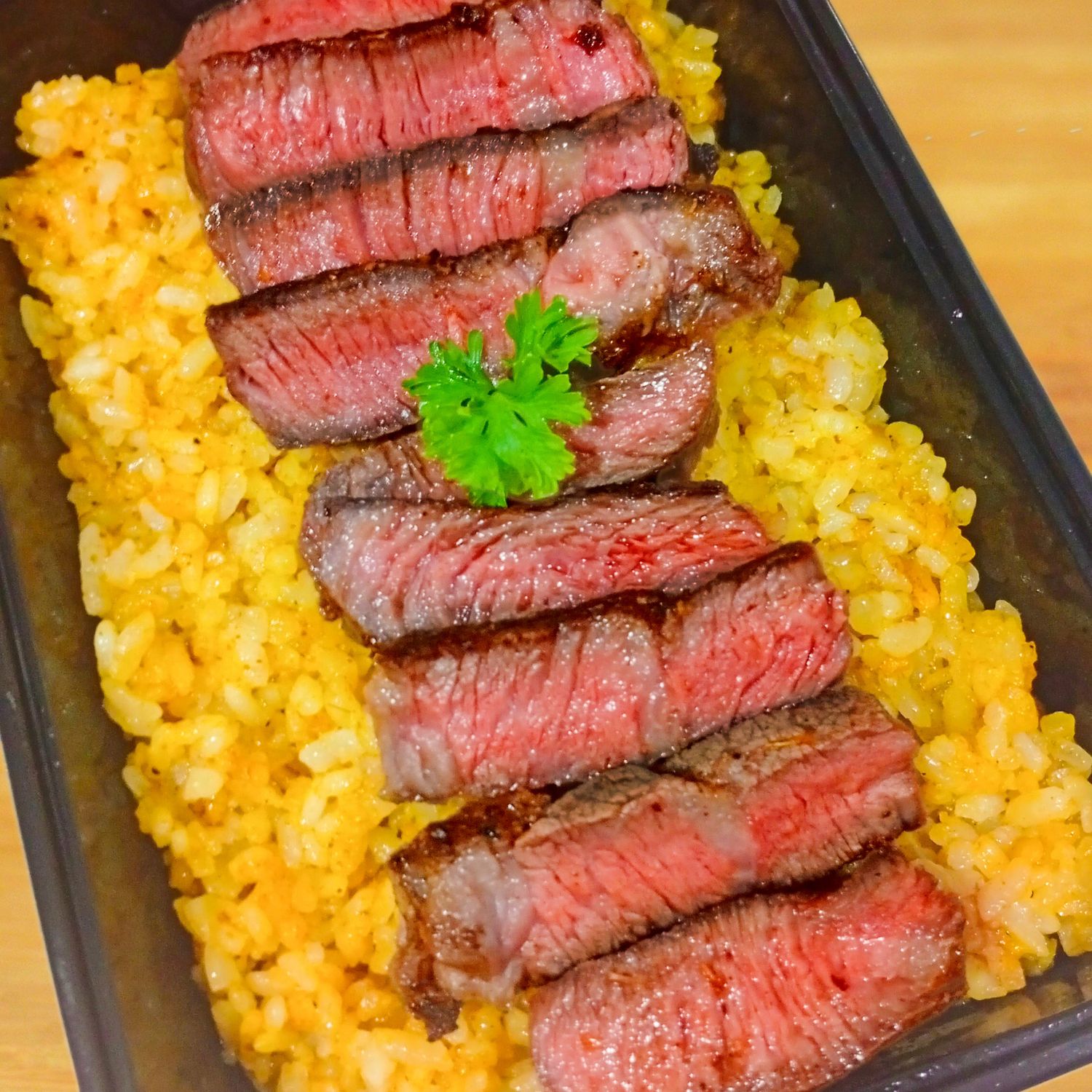 Grilled Wagyu Steak Rice 7pcs (GWR)