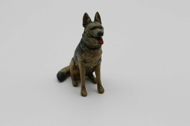 Schäferhund sitzend (3D Druck)