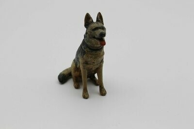 Schäferhund sitzend (3D Druck)