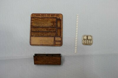 Waffenkiste MP 40 mit MP 40 (3D Druck)