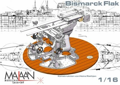 Bismarck Flack 3,7cm C-83