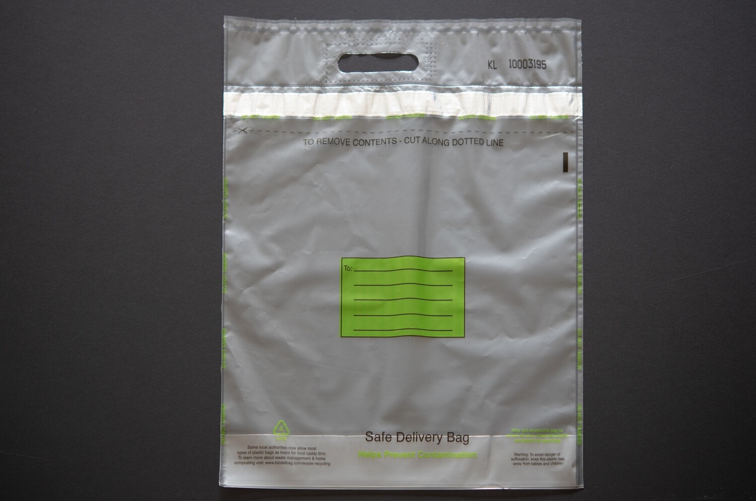 SAFE DELIVERY BAG X 100