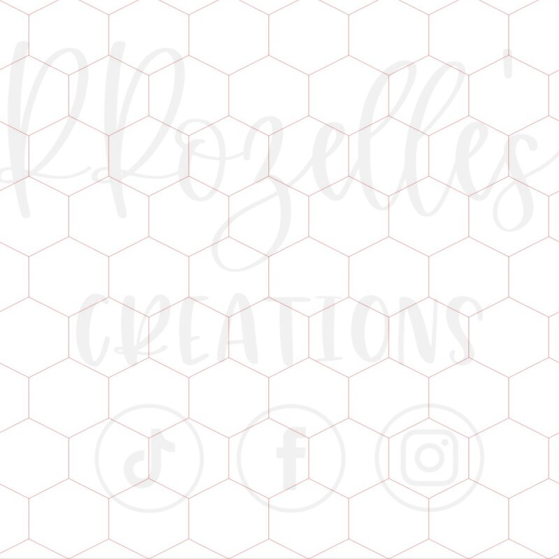 Honeycomb SVG Template