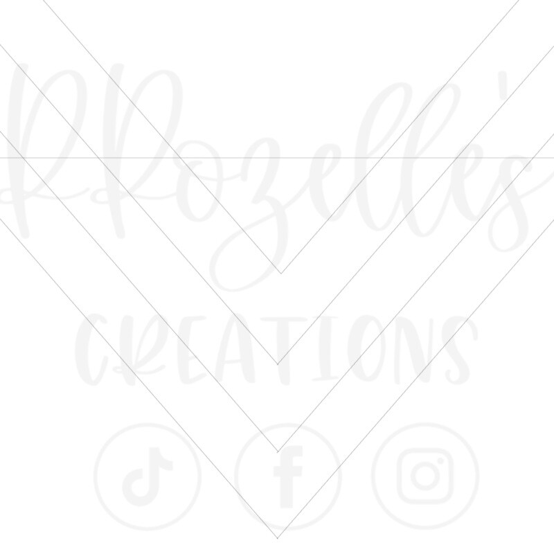 Triple V SVG Template