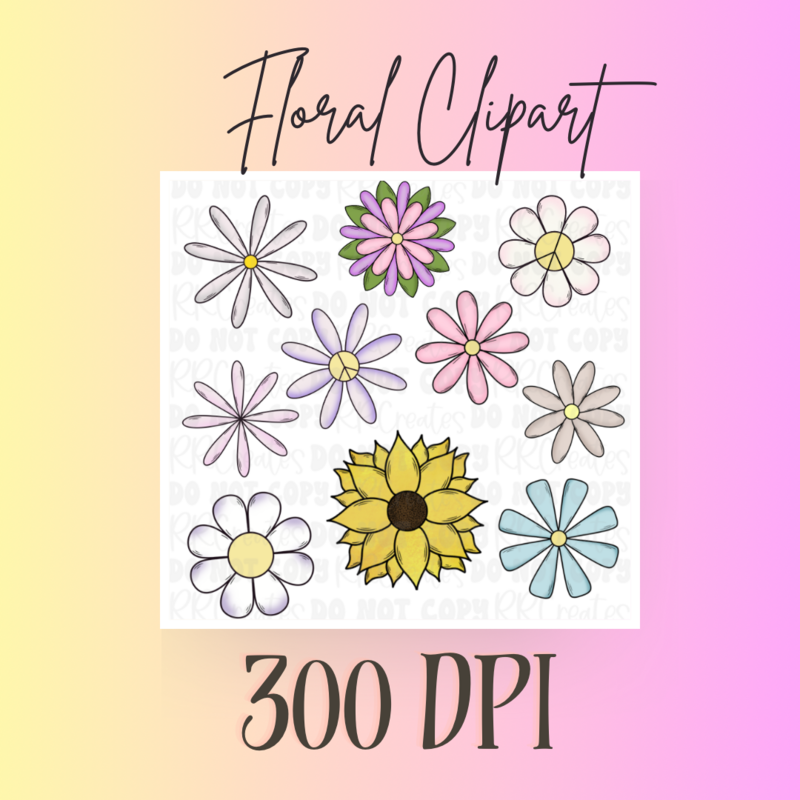 Floral ClipArt Set