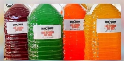 DRINK2SHRINK FLAT BELLY SYSTEM 4 Week Supply LOSE UP TO 20 POUNDS - Premade