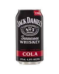Jack Daniel's Tennessee Double Jack  & Cola 375ml (4 Pack)