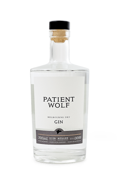 Patient Wolf Melbourne Dry Gin 700ml