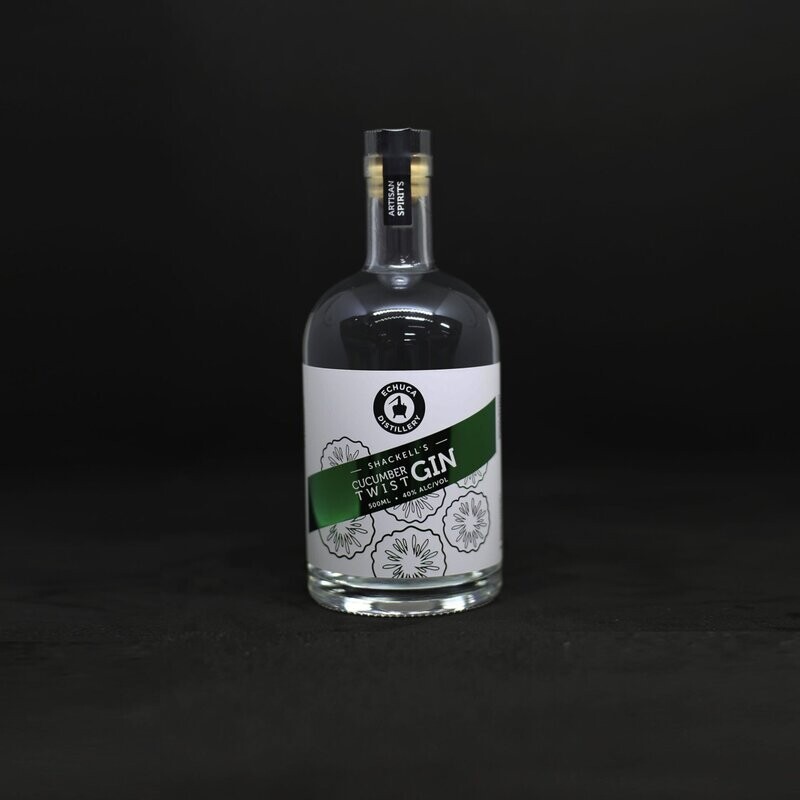 Shackell's Cucumber Twist Gin 500ml