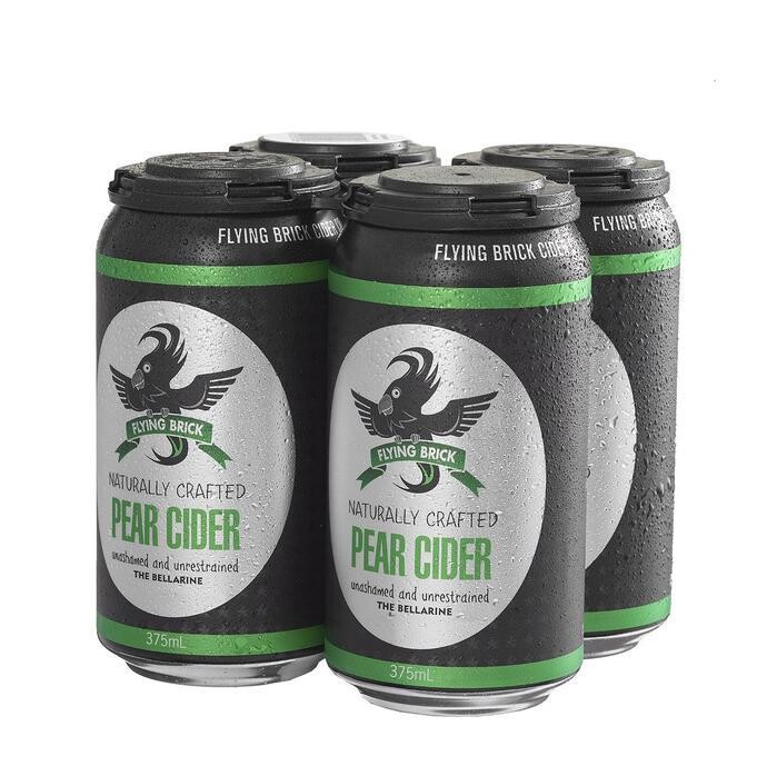 Flying Brick Pear Cider 375ml 4 Pack