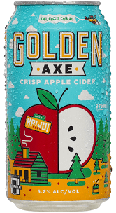 Golden Axe Crisp Apple Cider 375ml 6 Pack