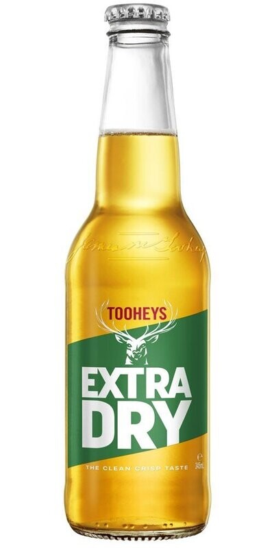 Tooheys Extra Dry 345ml