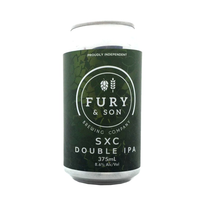 Fury & Son SXC Double IPA 8.6% 375ml 4 Pack