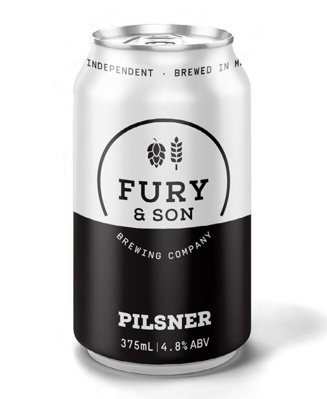 Fury & Son Pilsner 375ml 6 Pack