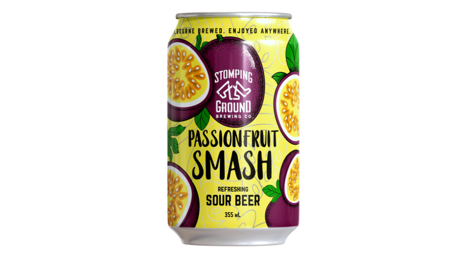 Stomping Ground Passionfruit Smash Sour Beer 355ml 6 Pack