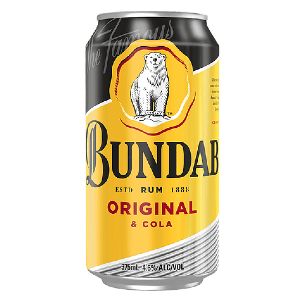 Bundaberg Rum & Cola Cans 375ml (6 Pack)