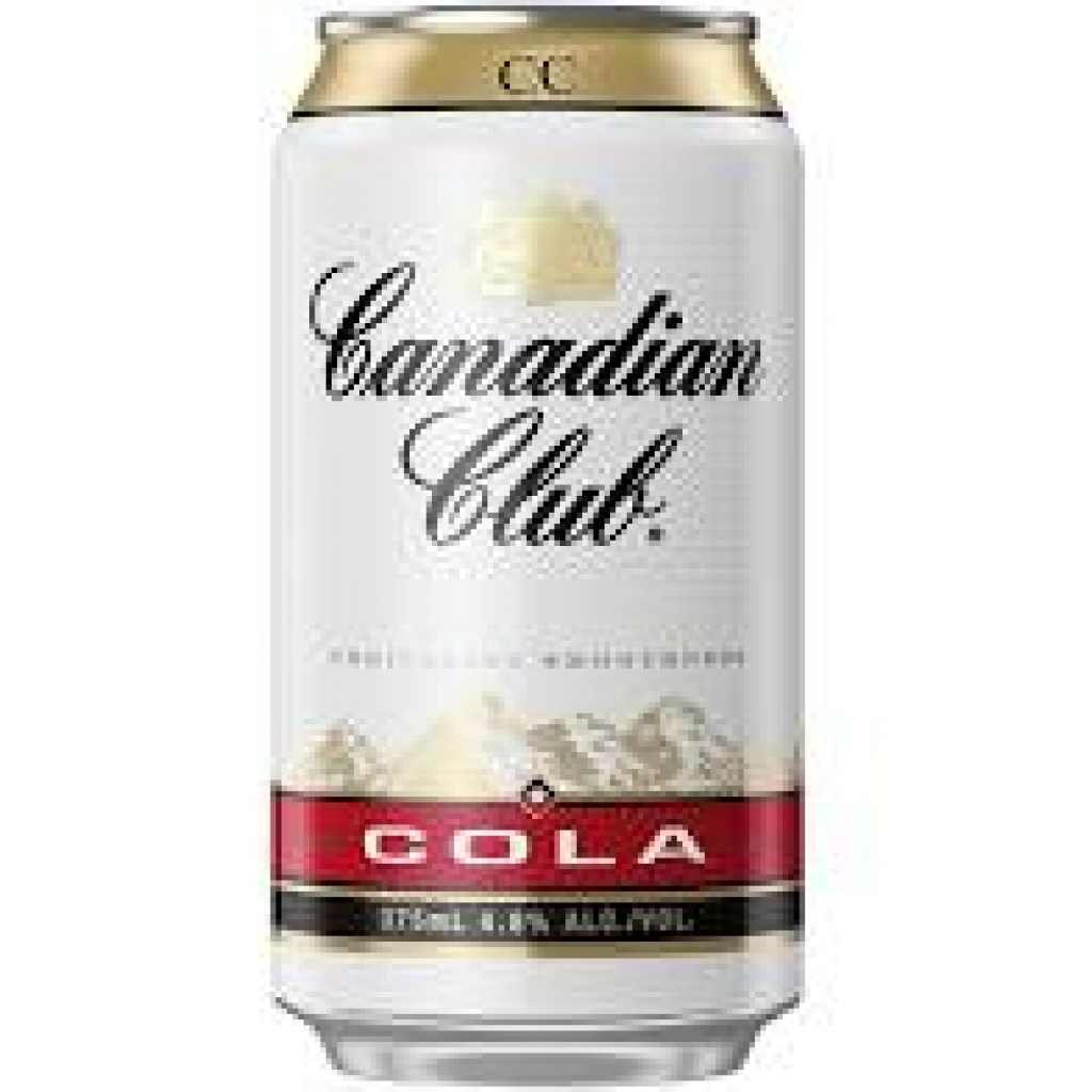 Canadian Club & Cola 375ml (6 Pack)