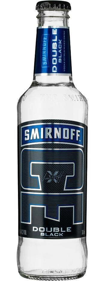 Smirnoff Ice Double Black 6.5% (4 Pack)