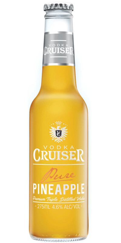 Vodka Cruiser Pure Pineapple 275ml (4 Pack)