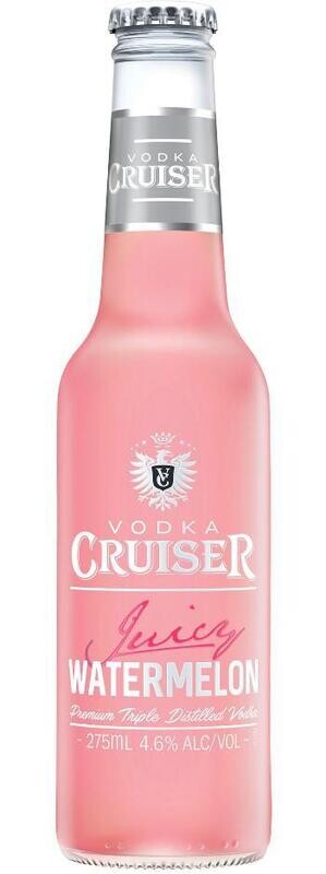 Vodka Cruiser Juicy Watermelon 275ml (4 Pack)