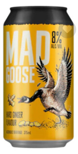 Mad Goose Hard Ginger Flavour 375ml (6 Pack)