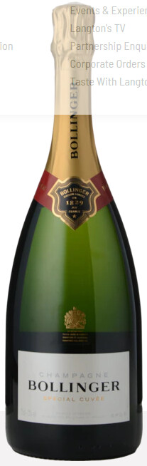 Bollinger Special Cuvee Brut NV Champagne 750ml