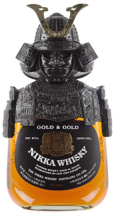 Nikka Gold & Gold Samurai Limited Edition Japanese Whisky 750ml