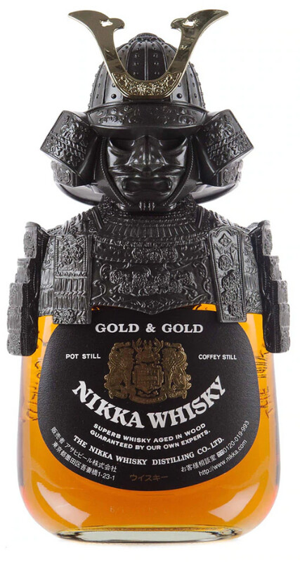 Nikka Gold & Gold Samurai Limited Edition Japanese Whisky 750ml