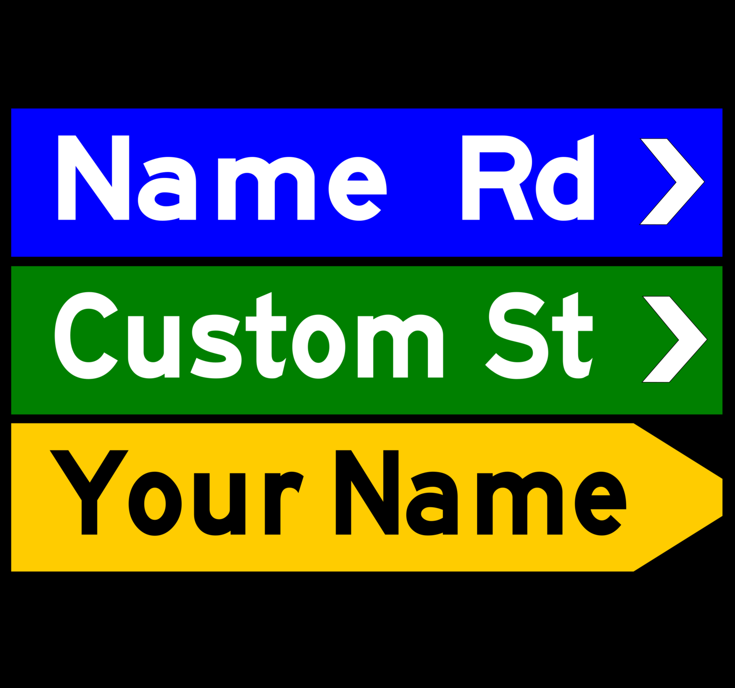 street-sign-personalised