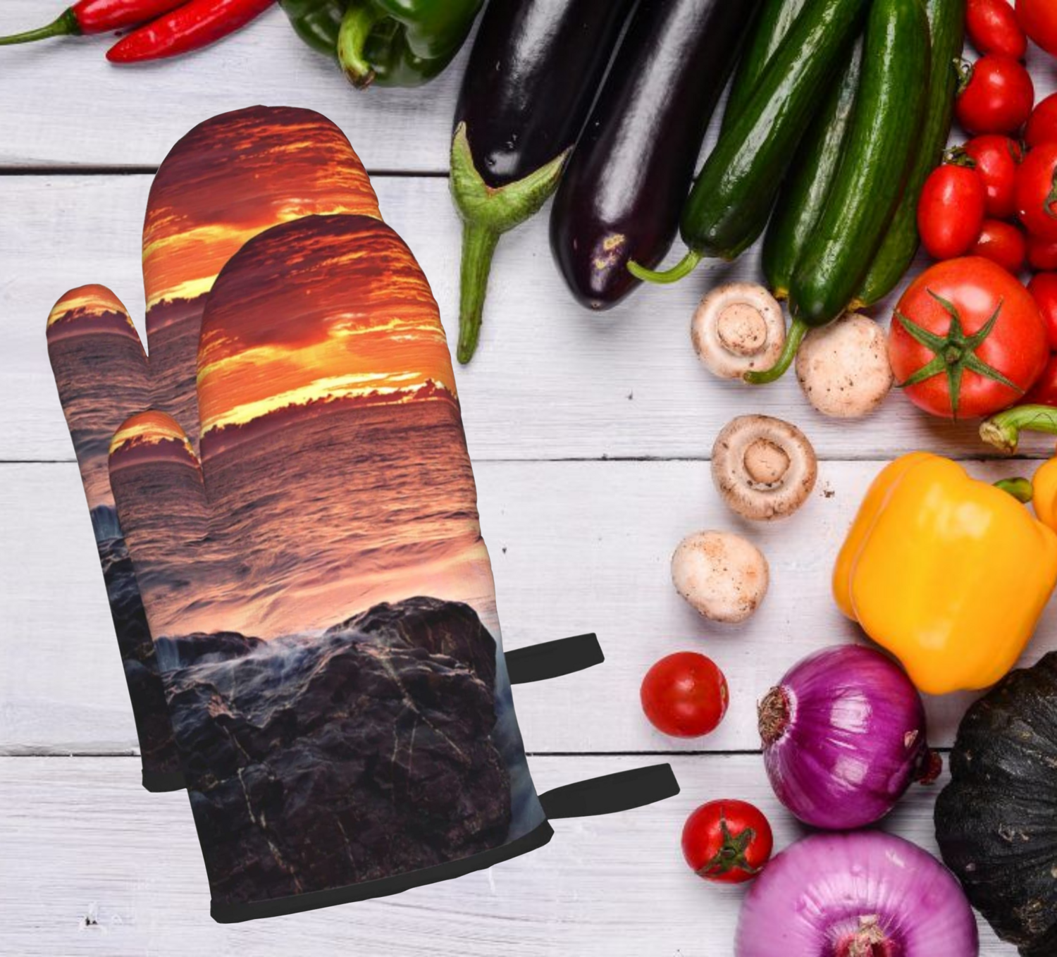 Oven Gloves Pair