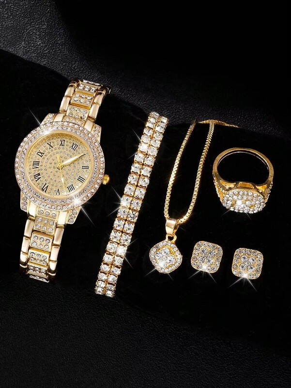 Golden jewelry Set