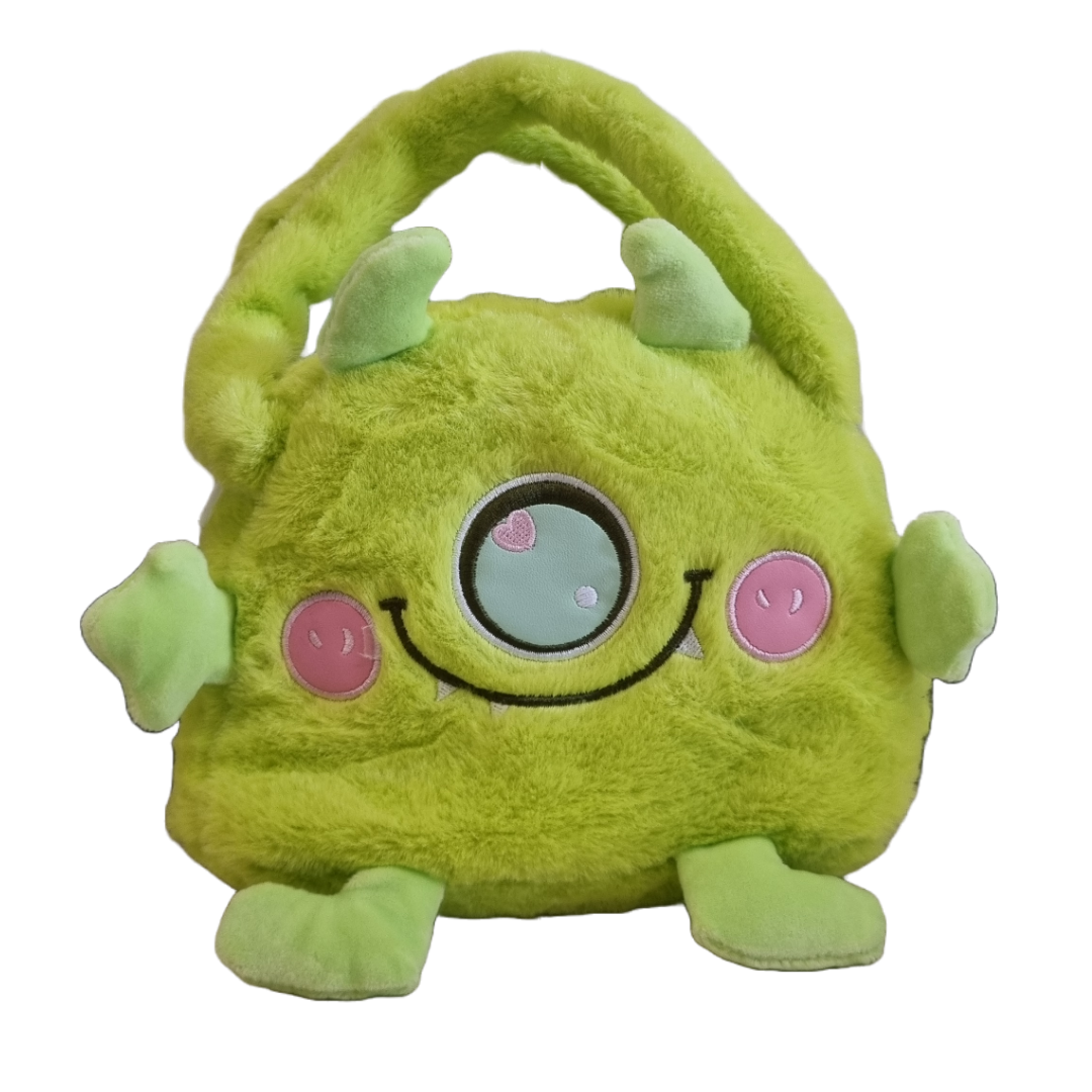 Green Monster Plush Purse