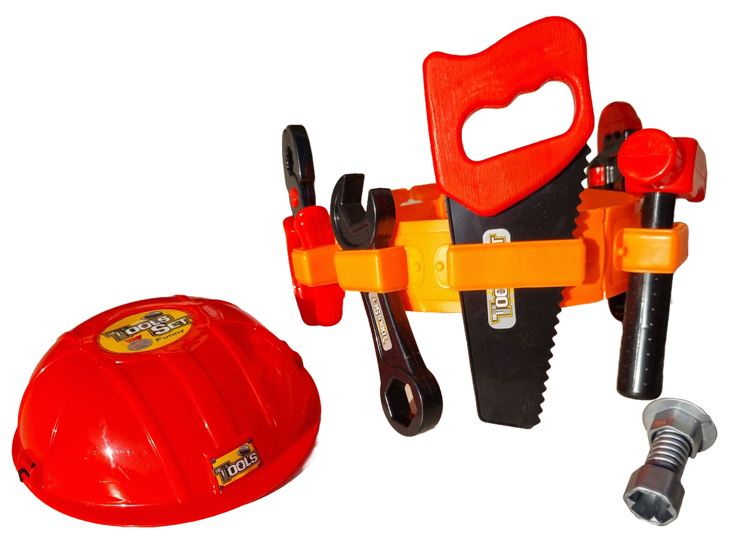 Tool Belt and Hard Hat