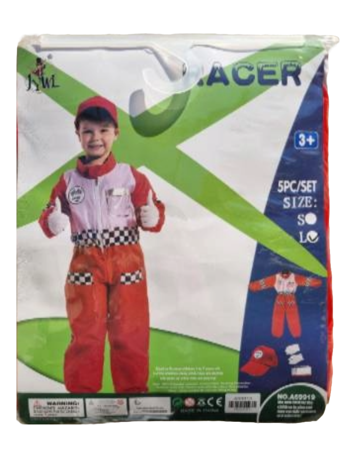 Racer dress up costume