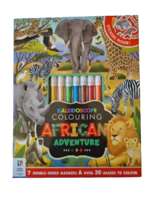 African Adventure Colouring Pad