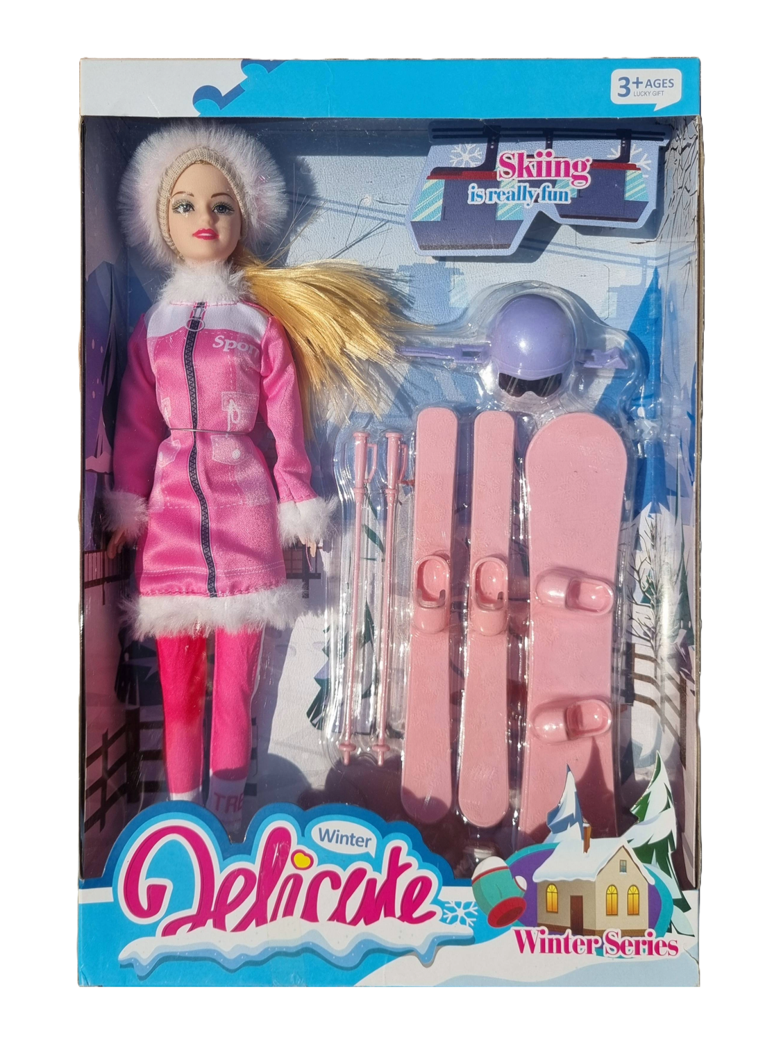 Winter Ski Doll
