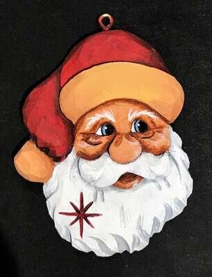 Mini Santa with Snowflake