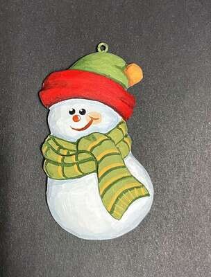 Little Snowman with Scarf