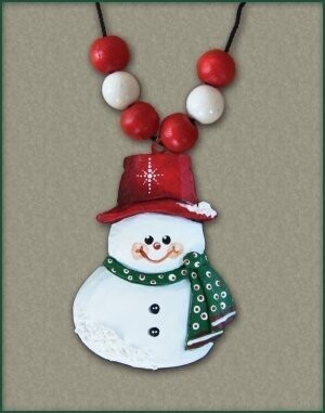 Snowman Necklace