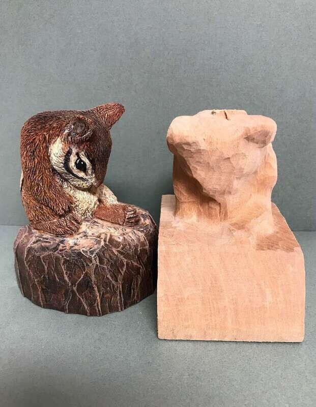Desiree Hanjy - Cleaning Chipmunk Rough-out