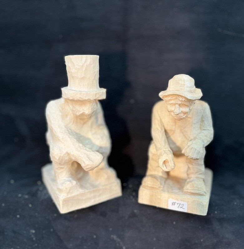 Hobo Sitting 6 1/2" Rough-out