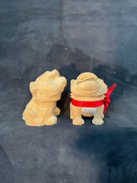 Bulldog, Toothpick Holder Rough-out
