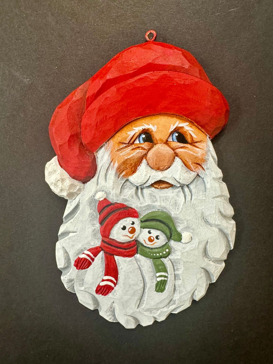 Santa with Snowman Couple
