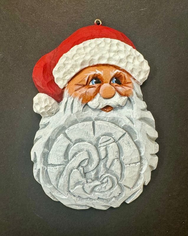 2025 Nativity "Always Around" traditional white