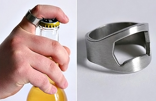 Ring Bottle Opener for Beer