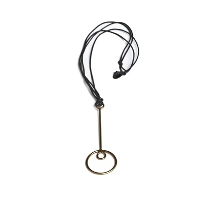 Colar Pêndulo Ouro Velho