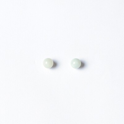 DMC - Brinco Base Bola Pequena Amazonita